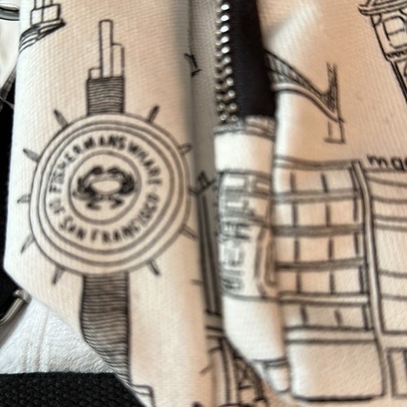 Macy’s San Francisco Canvas mini Backpack NWT - Picture 9 of 9